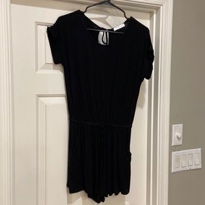 Black romper by Nic & Lulu size medium made in the USA